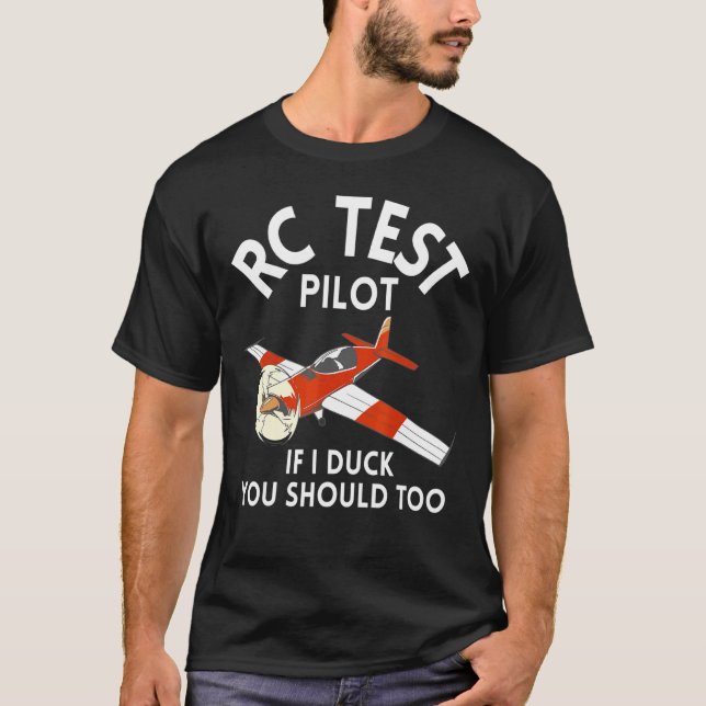 RC Flugzeug Muster Luftfahrzeug-Luftfahrzeug T-Shirt (Vorderseite)