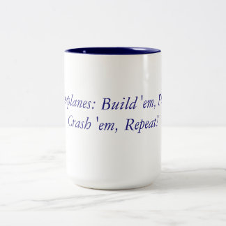 RC Flugzeuge Mantra Zweifarbige Tasse