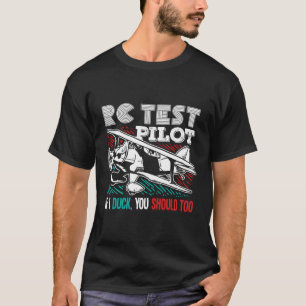 Rc-Flugzeuggeschenk für einen RC-Flugzeug-Pilot T-Shirt