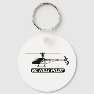 RC Hubschrauber-Pilot Schlüsselanhänger