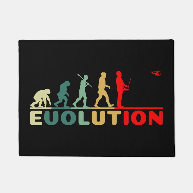 RC Hubschrauber Remote-Kontrolle Flying Evolution Fußmatte (Vorderseite)