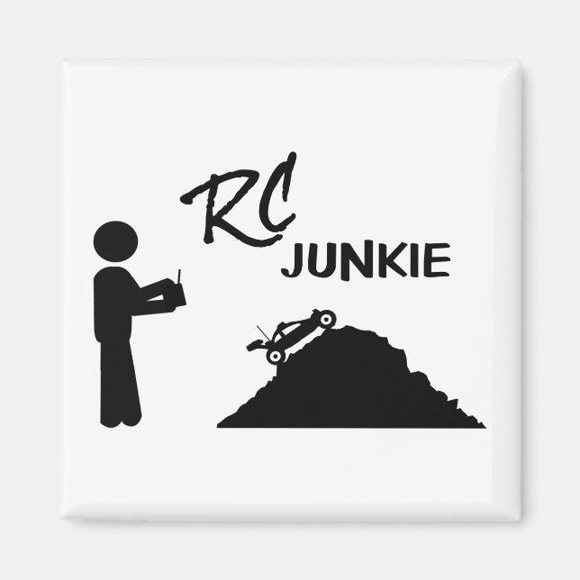 RC Junkie Magnet (Vorne)