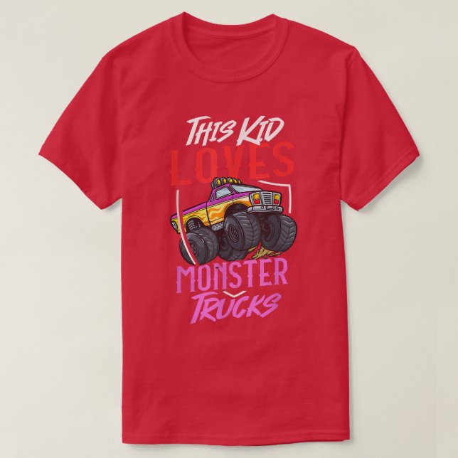 Rc Monster Truck Remote Control Car 2369 T-Shirt (Design vorne)
