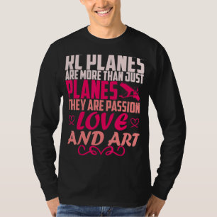 Rc Pilot Modellflugzeug-Modellmodell Rc Airbus T-Shirt