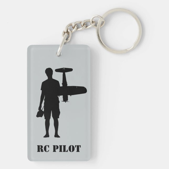 RC-Pilot Schlüsselanhänger (Rückseite)