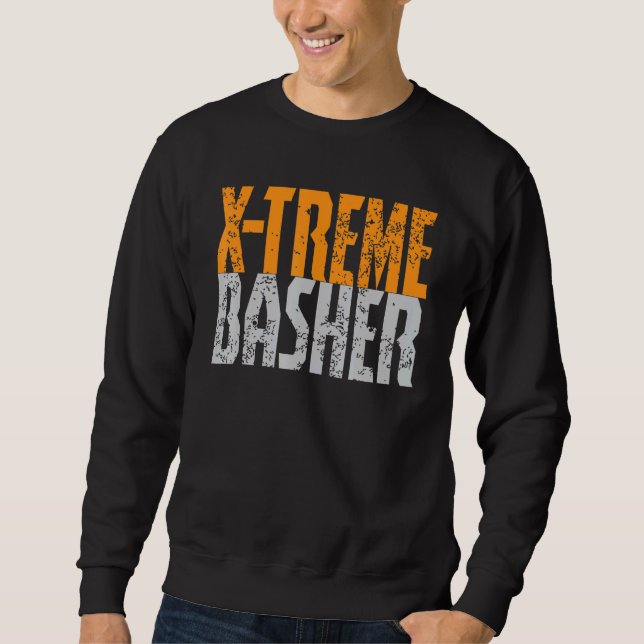Rc-Pkw-Fagott-Zitat: Extrem bashing Monster Sweatshirt (Vorderseite)