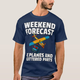 RC Plane Gift For RC Pilot Model Airplane Lover T-Shirt