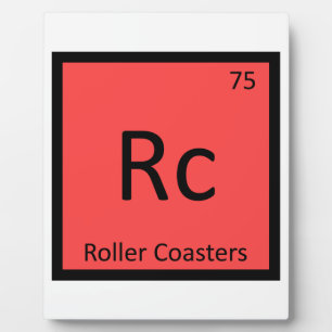 Rc - Roller Untersetzer Chemistry Periodic Table Fotoplatte