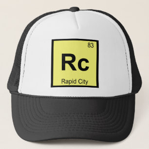 Rc - schnelles Stadt-South- Dakotachemie-Symbol Truckerkappe