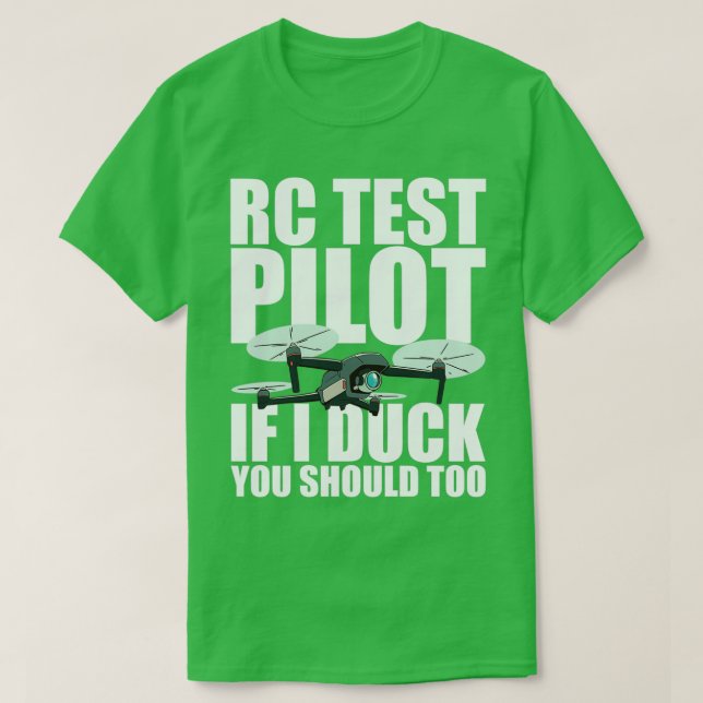 RC-Testpilot, wenn ich entbeine, sollten Sie zu 1 T-Shirt (Design vorne)