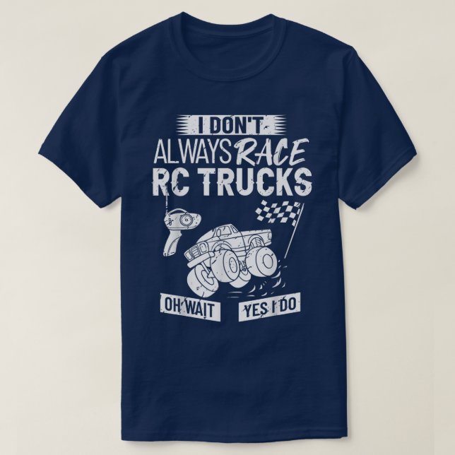Rc Truck Monster Fernautobahn Kontrolle 2374 T-Shirt (Design vorne)