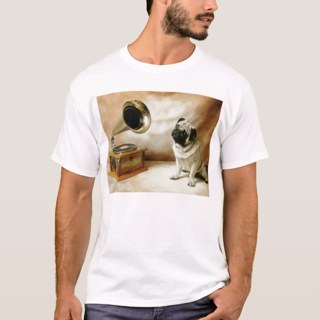 RCA Grammaphon Mops T - Shirt (Vorderseite)
