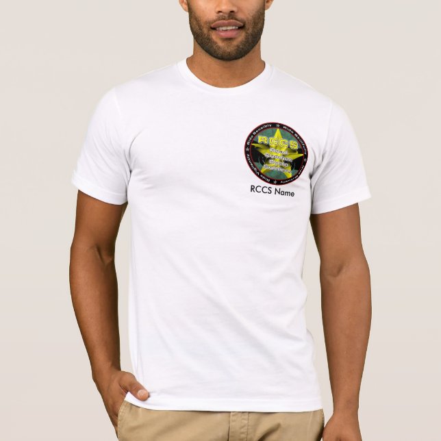 RCCS_logo_Shirts_FINALEsm, RCCS Name T-Shirt (Vorderseite)