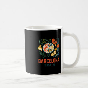 Rcelona Spanien Souvenir Paella Spanisches Essen U Kaffeetasse