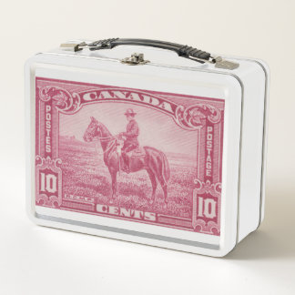 RCMP Mountie Metall-Lunchbox Metall Brotdose