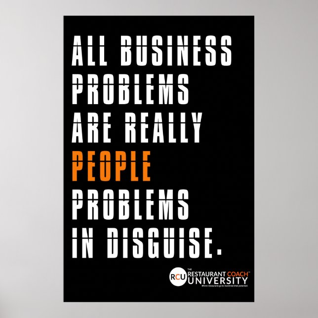 RCU Business Problems Poster (Vorne)