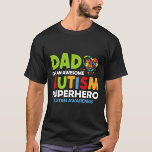 Rd Autismus Vater eines Phantastischen Autismus Su T-Shirt