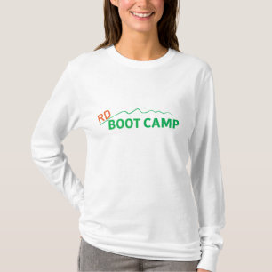 RD Boot Camp Logo-Shirt Frauen Langarm T-Shirt