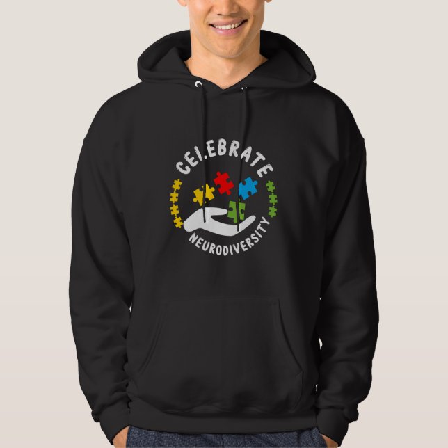 Rd Celebrate Neuroversity Advocate Awareness Slg Hoodie (Vorderseite)