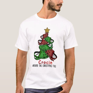 RD Crocin rund um den Weihnachtsbaum , Funny Chris T-Shirt