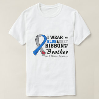 RD Custom Diabetes Awareness Shirt, ich trage Blue T-Shirt