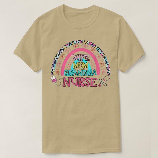 Rd Ehefrau Mama Oma Nurse Mother Day Nurses Week T-Shirt (Design vorne)
