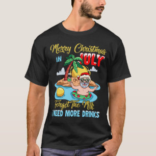 RD frohe Weihnachten im Juli Vergessen Sie die Mil T-Shirt