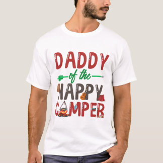 RD Happy Camper Geburtstag Shirt, Matching Family T-Shirt