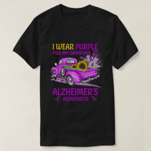 RD I trage Lila für meine Oma, Alzheimer Aware T-Shirt
