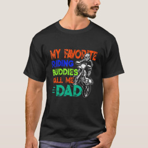 Rd Motorrad Vater Dirt Bike Motocross Reiten Buddi T-Shirt