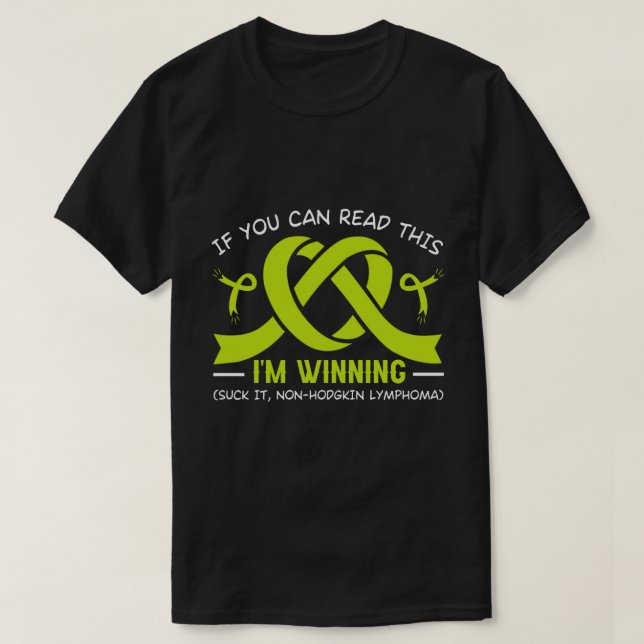 RD Non Hodgkins Lymphoma Warrior T-Shirt (Design vorne)