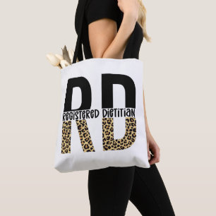 RD Registriert Dietitian Cheetah Print RD Geschenk