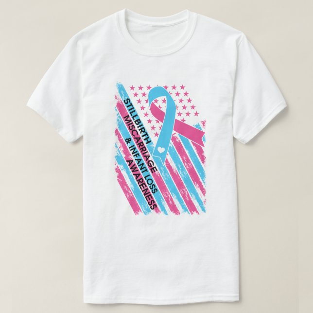 RD Stillborn, Fehlgeburt & Säugling T-Shirt (Design vorne)