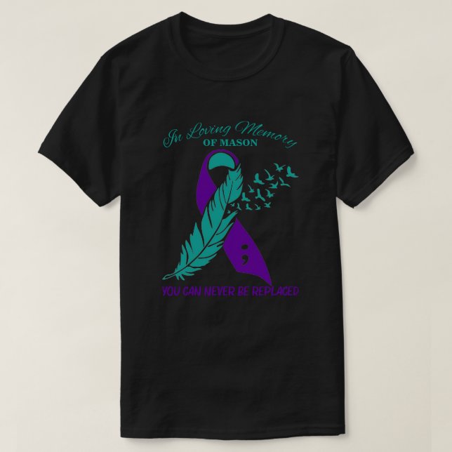RD Suizidbewusstsein Shirt  (Design vorne)