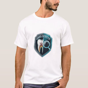 RDH Karies-Detektiv-Abzeichen-Design Minimalisti T-Shirt