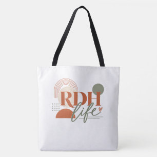 RDH Life Moderne große Tote Bag Geschenk Dentalhyg
