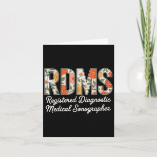 Rdms Registered Diagnostic Medical Sonographer Ult Karte