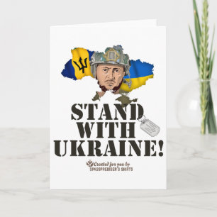 Rdos steht mit der Ukraine Zelensky-Flagge Rdos  Karte