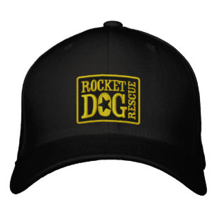 RDR-Logo (schwarz/gold) Bestickte Kappe