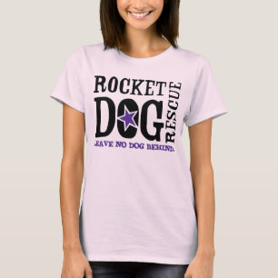 RDR-Logo (schwarz/lila) T-Shirt