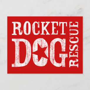 RDR-Logo (weiß/leerer Stern) Postkarte