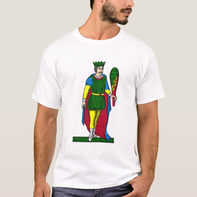 Re di Bastoni T-Shirt (Vorderseite)