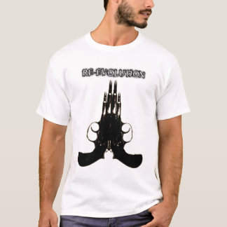 RE-EVOLUTION großes Gewehr T-Shirt