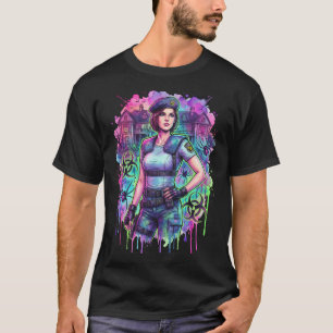 RE Jill Valentine Beretta Jill Sandwich T-Shirt