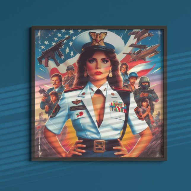 Re Military Woman Poster (Von Creator hochgeladen)