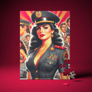 Re Military Woman Puzzle