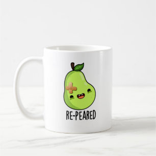 Re-peared Funny Fruit Birn Pun Kaffeetasse