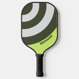 Re-Re-Raster mit Namen Pickleball Schläger