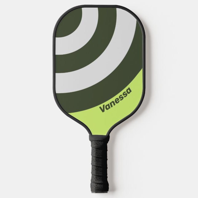Re-Re-Raster mit Namen Pickleball Schläger (Vorderseite)