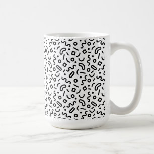 Re-Squiggle-Muster Kaffeetasse